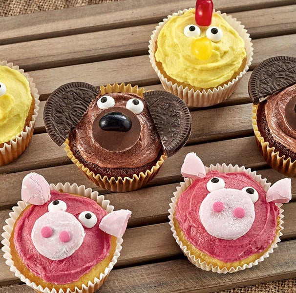 Animal Cupcakes